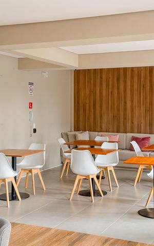 Apartamento à venda com 29m², 1 quarto e sem vaga Apartamento à venda com 29m², 1 quarto e sem vagaÁrea comum - Salão de festas