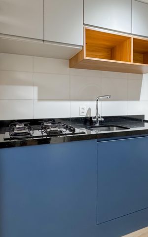 Apartamento à venda com 29m², 1 quarto e sem vaga Apartamento à venda com 29m², 1 quarto e sem vagaCozinha