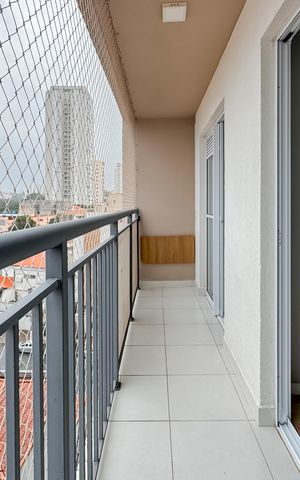 Apartamento à venda com 29m², 1 quarto e sem vaga Apartamento à venda com 29m², 1 quarto e sem vagaVaranda da Sala