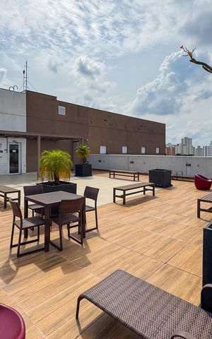 Apartamento à venda com 29m², 1 quarto e sem vaga Apartamento à venda com 29m², 1 quarto e sem vagaLounge - Cobertura