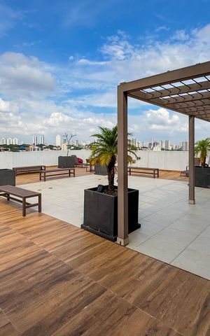 Apartamento à venda com 29m², 1 quarto e sem vaga Apartamento à venda com 29m², 1 quarto e sem vagaLounge - Cobertura