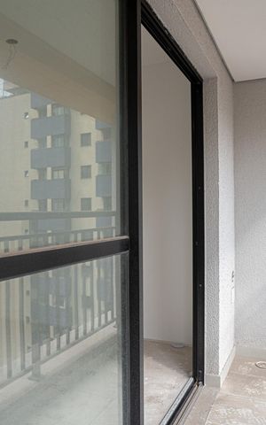 Studio à venda com 24m², 1 quarto e sem vaga Studio à venda com 24m², 1 quarto e sem vagaVaranda