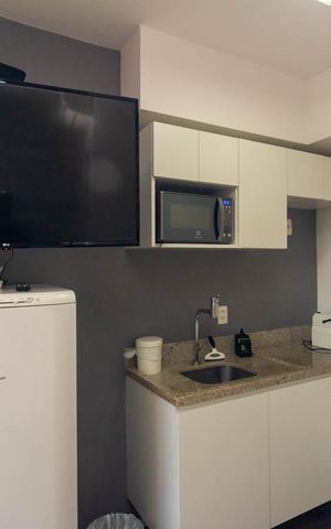 Studio à venda com 46m², 1 quarto e 1 vagaCozinha