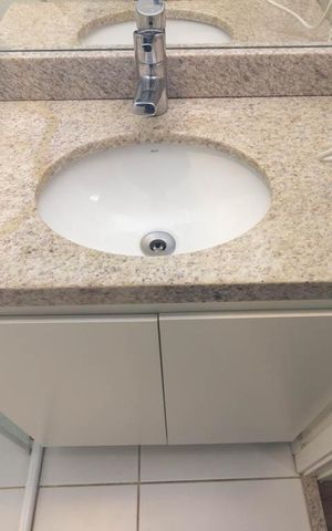 Studio à venda com 46m², 1 quarto e 1 vaga Studio à venda com 46m², 1 quarto e 1 vagaBanheiro