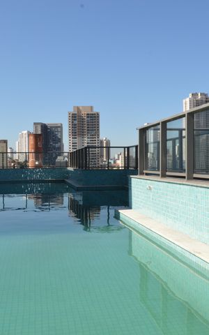 Studio à venda com 23m², 1 quarto e sem vagaÁrea comum