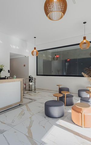 Apartamento à venda com 58m², 2 quartos e 1 vagaHall social
