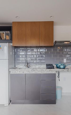 Apartamento à venda com 58m², 2 quartos e 1 vagaCozinha