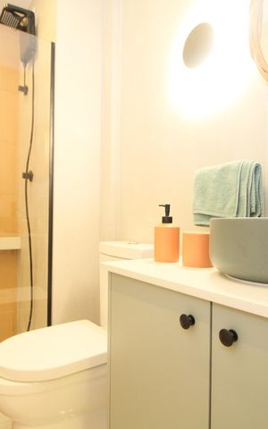 Studio à venda com 35m², 1 quarto e sem vagaBanheiro