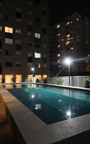 Studio à venda com 35m², 1 quarto e sem vagaÁrea comum - Piscina