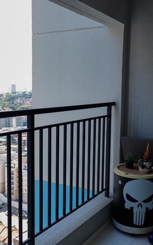 Apartamento para alugar com 55m², 2 quartos e 1 vagaSacada