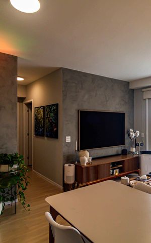Studio à venda com 73m², 2 quartos e 1 vaga Studio à venda com 73m², 2 quartos e 1 vagaSala