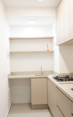 Apartamento para alugar com 38m², 2 quartos e sem vagaCozinha