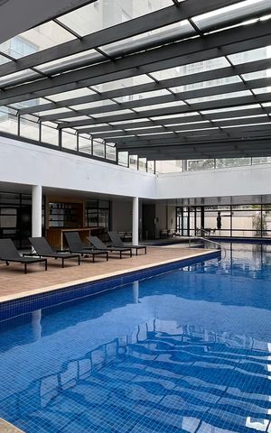 Studio à venda com 57m², 1 quarto e 1 vaga Studio à venda com 57m², 1 quarto e 1 vagaPiscina