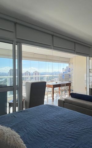 Studio à venda com 57m², 1 quarto e 1 vaga Studio à venda com 57m², 1 quarto e 1 vagaQuarto