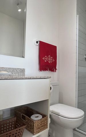 Studio à venda com 57m², 1 quarto e 1 vaga Studio à venda com 57m², 1 quarto e 1 vagaBanheiro