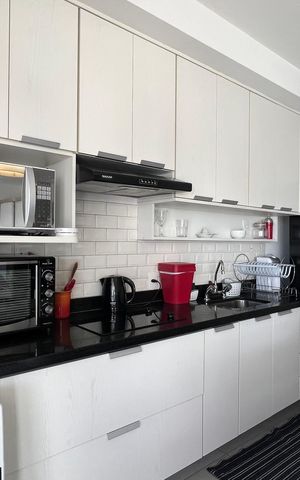 Studio à venda com 57m², 1 quarto e 1 vaga Studio à venda com 57m², 1 quarto e 1 vagaCozinha