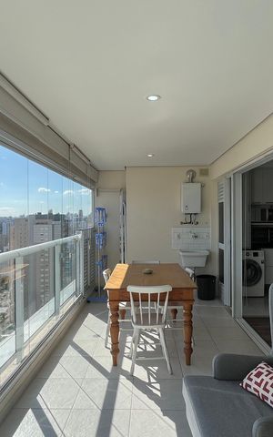 Studio à venda com 57m², 1 quarto e 1 vaga Studio à venda com 57m², 1 quarto e 1 vagaVaranda