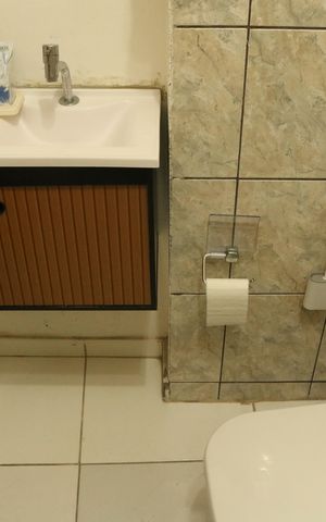 Casa à venda com 55m², 1 quarto e 2 vagasBanheiro