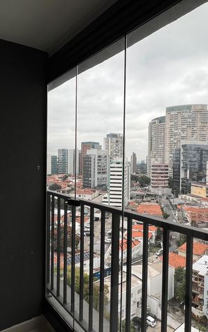Studio para alugar com 30m², 1 quarto e sem vaga Studio para alugar com 30m², 1 quarto e sem vagaSacada