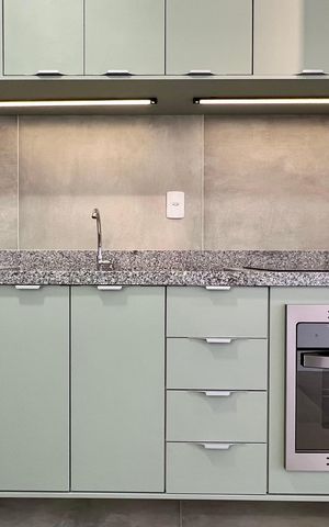 Studio para alugar com 30m², 1 quarto e sem vaga Studio para alugar com 30m², 1 quarto e sem vagaCozinha