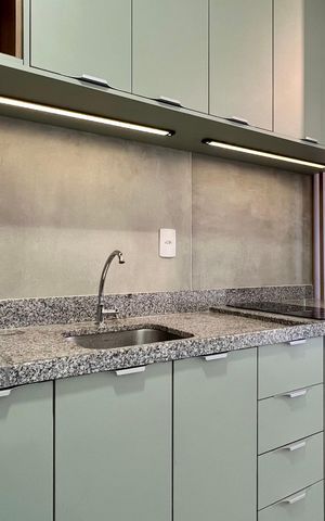 Studio para alugar com 30m², 1 quarto e sem vaga Studio para alugar com 30m², 1 quarto e sem vagaCozinha