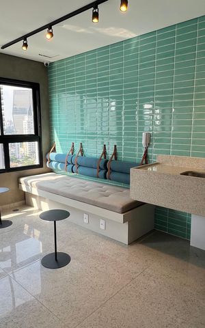 Studio para alugar com 30m², 1 quarto e sem vaga Studio para alugar com 30m², 1 quarto e sem vagaLavanderia