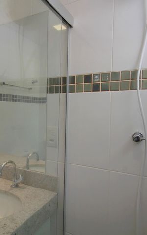 Apartamento para alugar com 165m², 4 quartos e 3 vagasBanheiro da Suíte 2