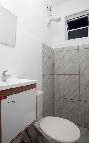 Apartamento à venda com 50m², 1 quarto e sem vagaBanheiro
