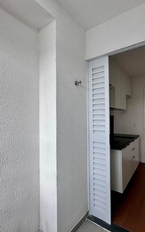 Apartamento para alugar com 30m², 2 quartos e sem vagaSacada