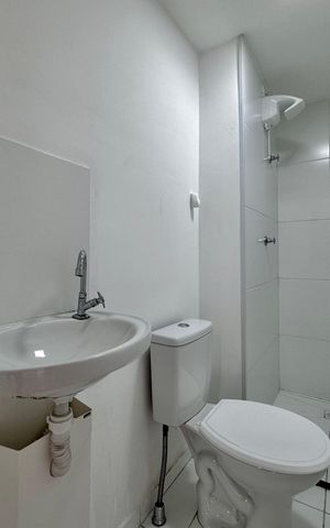 Apartamento para alugar com 30m², 2 quartos e sem vagaBanheiro