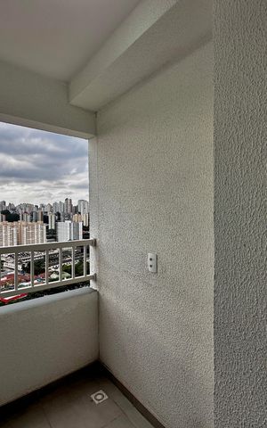 Apartamento para alugar com 30m², 2 quartos e sem vagaSacada