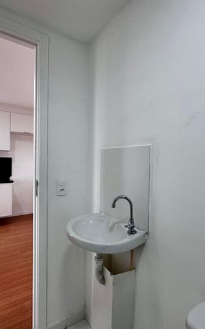 Apartamento para alugar com 30m², 2 quartos e sem vagaBanheiro