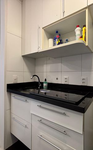 Apartamento à venda com 38m², 1 quarto e 1 vaga Apartamento à venda com 38m², 1 quarto e 1 vagaSala/Cozinha
