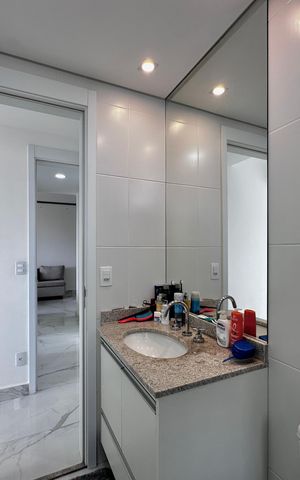Apartamento à venda com 72m², 3 quartos e 1 vaga Apartamento à venda com 72m², 3 quartos e 1 vagaBanheiro Suíte