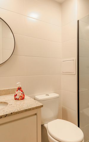 Studio à venda com 26m², 1 quarto e sem vaga Studio à venda com 26m², 1 quarto e sem vagaBanheiro