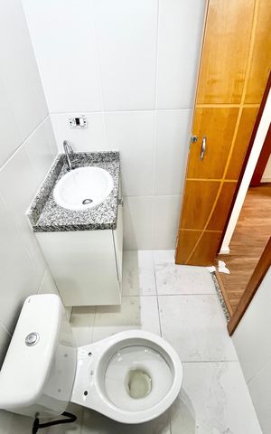 Apartamento para alugar com 74m², 2 quartos e 2 vagas Apartamento para alugar com 74m², 2 quartos e 2 vagasBanheiro da suíte 2