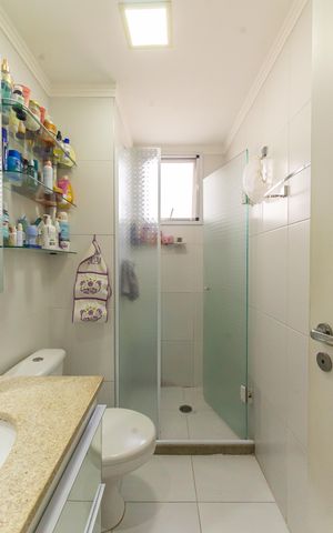 Apartamento à venda com 89m², 2 quartos e 2 vagas Apartamento à venda com 89m², 2 quartos e 2 vagasSuíte Banheiro