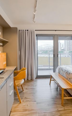 Studio à venda com 25m², 1 quarto e sem vaga Studio à venda com 25m², 1 quarto e sem vagaStudio