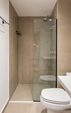 Studio à venda com 25m², 1 quarto e sem vaga Studio à venda com 25m², 1 quarto e sem vagaBanheiro