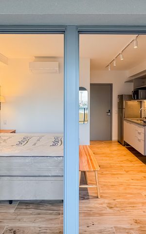 Studio à venda com 25m², 1 quarto e sem vaga Studio à venda com 25m², 1 quarto e sem vagaVaranda