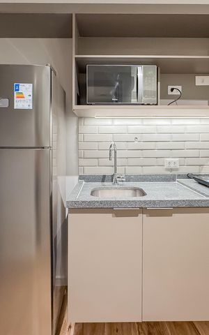 Studio à venda com 25m², 1 quarto e sem vaga Studio à venda com 25m², 1 quarto e sem vagaCozinha