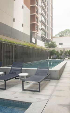 Apartamento para alugar com 141m², 3 quartos e 2 vagasÁrea comum - Piscina