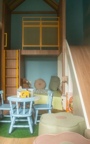 Apartamento para alugar com 141m², 3 quartos e 2 vagasÁrea comum - Brinquedoteca