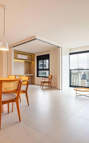 Apartamento para alugar com 107m², 2 quartos e 1 vaga Apartamento para alugar com 107m², 2 quartos e 1 vagaSala de Jantar