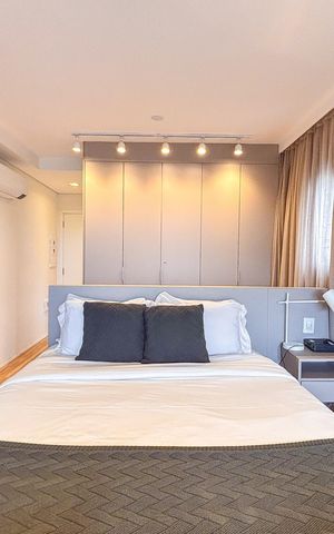 Studio à venda com 39m², 1 quarto e 1 vagaStudio