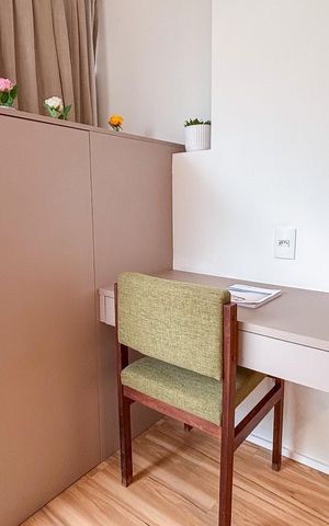 Studio à venda com 39m², 1 quarto e 1 vagaSuíte