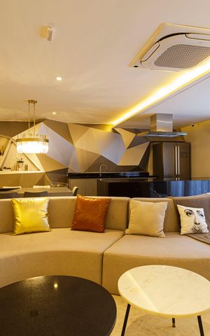 Studio para alugar com 35m², 1 quarto e sem vaga Studio para alugar com 35m², 1 quarto e sem vagaÁrea comum - Salão de festas