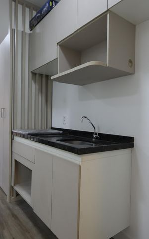 Studio para alugar com 24m², 1 quarto e sem vagaCozinha