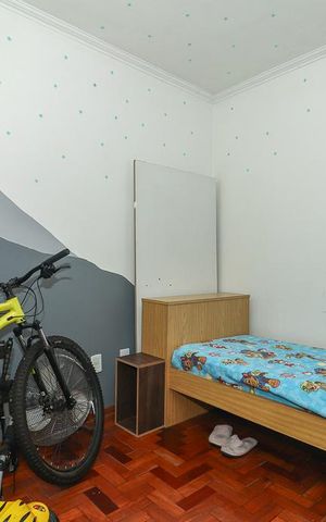 Apartamento à venda com 107m², 3 quartos e 1 vagaQuarto 3