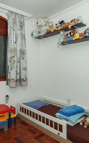 Apartamento à venda com 107m², 3 quartos e 1 vagaQuarto 2